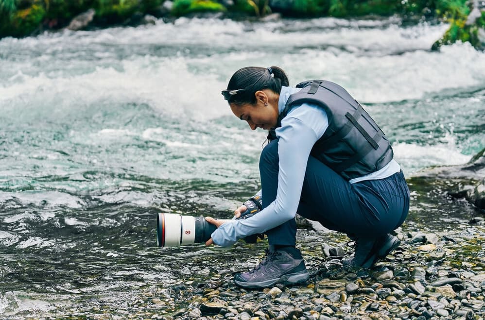 Sony FE 400mm f/4.5 GM OSS in use in the field