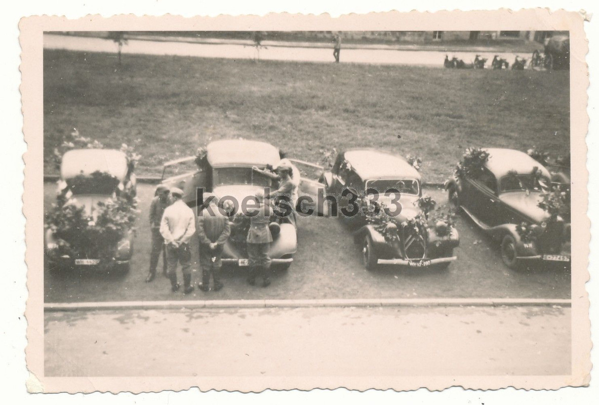 Foto französischer Citroen Beute PKW für die mot