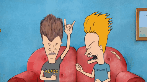 beavis and butthead headbang