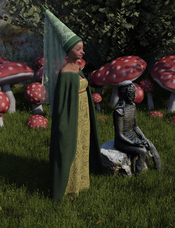 dForce Fairy Tale Dress for Genesis 8 Female(s) dForce Fairy Tale Dress for Genesis 8 Female(s)