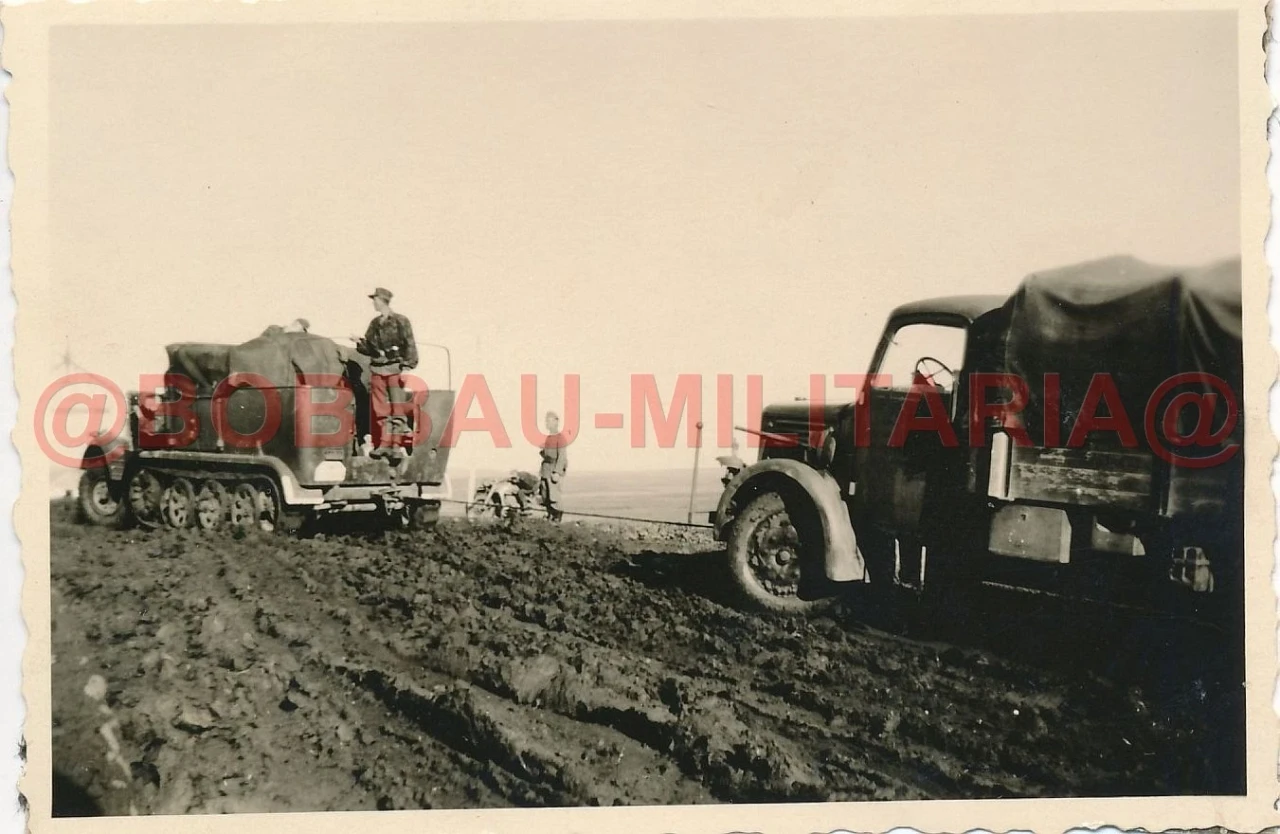 S205 Ukraine 1943 Panzergrenadier Reg 10 Westland Sd Kfz Halbkette als Schlepper
