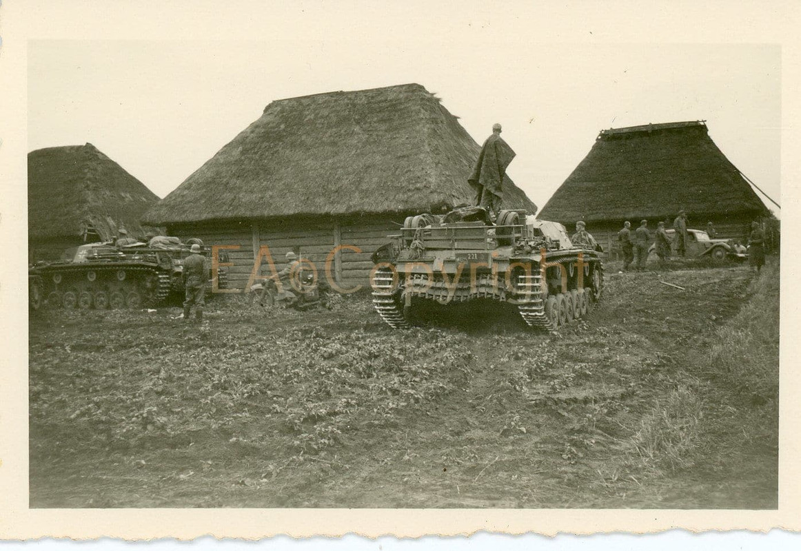 StuG Batterie Sturmgeschütz Panzer Tank Russland
