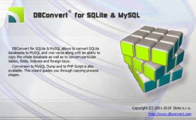 DMSoft DBConvert for SQLite and MySQL 1.8.5