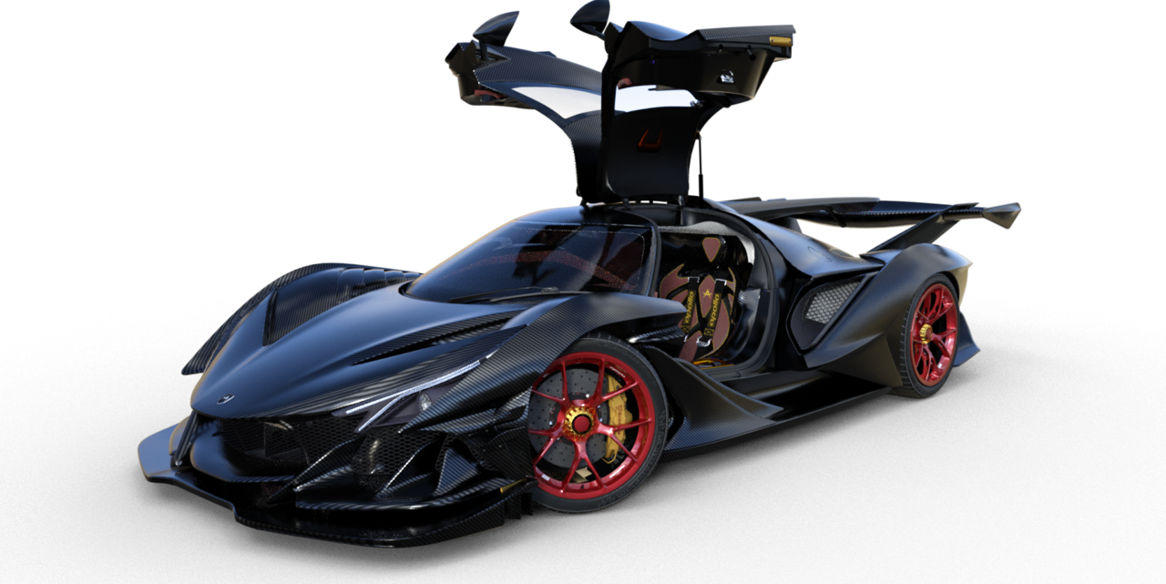 Gumpert Apollo Intensa Emozione 2018 For DAZ3D