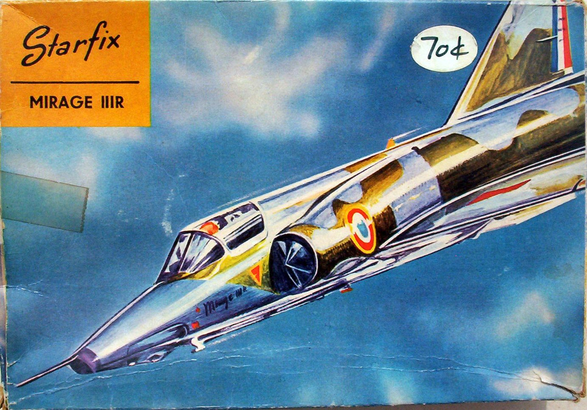 Starfix 100 102 Mirage IIIR