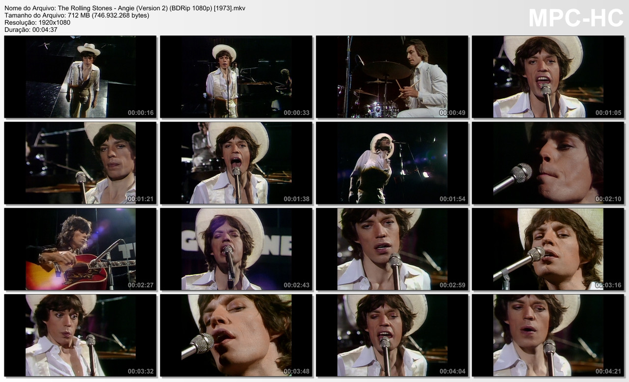 The Rolling Stones - Angie (Version 2) (BDRip 1080p) [1973]