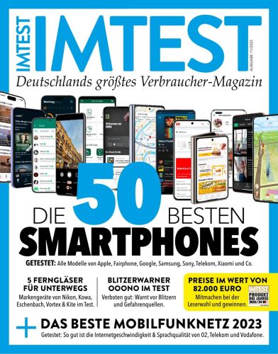 Cover: ImTest Verbrauchermagazin November No 11 2023