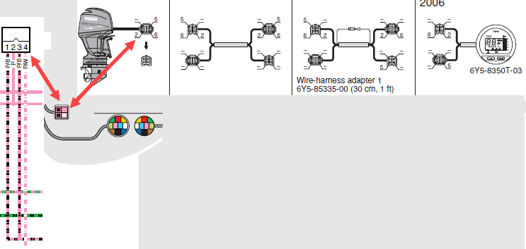 Yamaha Wiring - F225TXRC problem - Yamaha Outboard Parts Forum