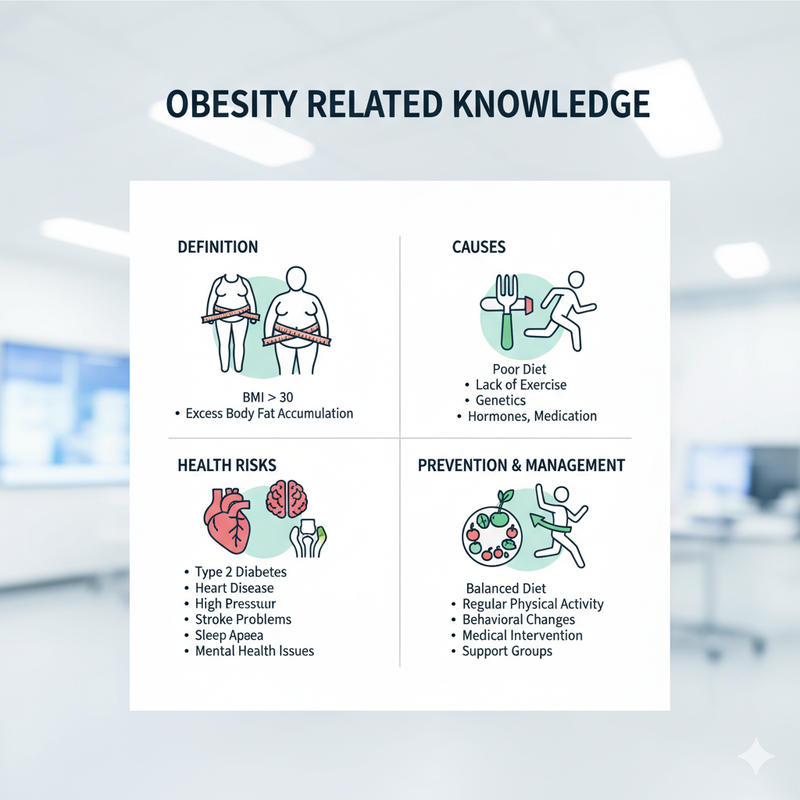 Obesity-related knowledge, attitude, and practices amon...