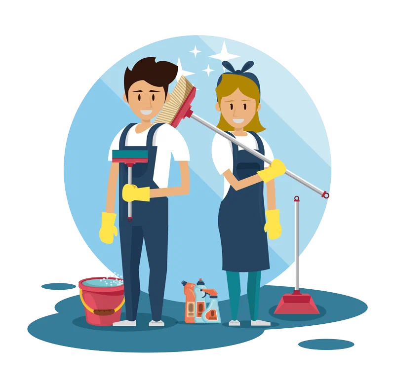Cleaning illustration