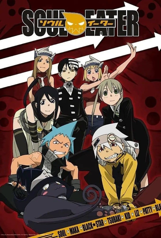 anime with a bunch of kids gathered like they're taking a group photo.