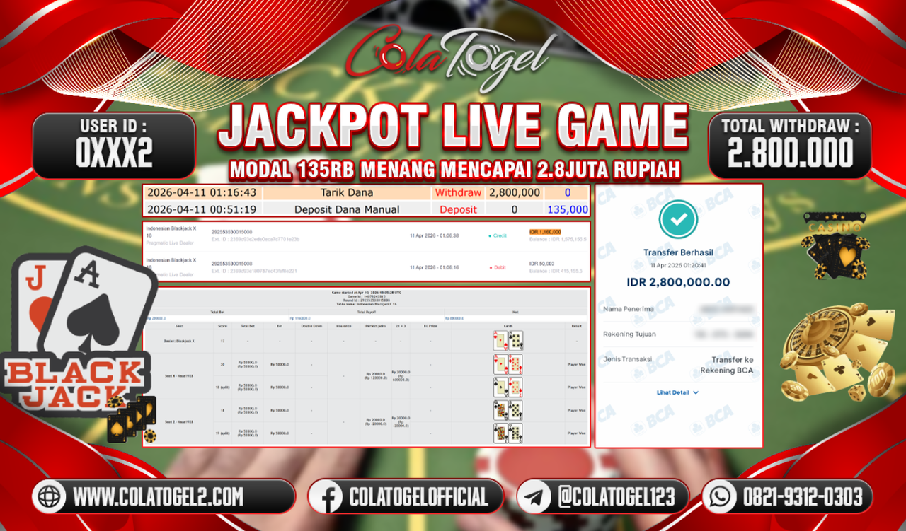 JACKPOT SLOT LIVE GAME!!