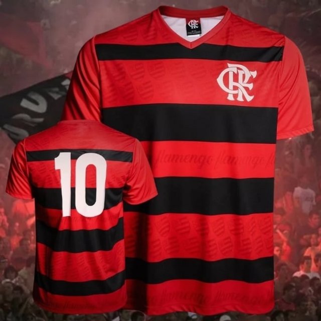 Camisa Flamengo 1995 n° 10 – Edição Limitada Masculina