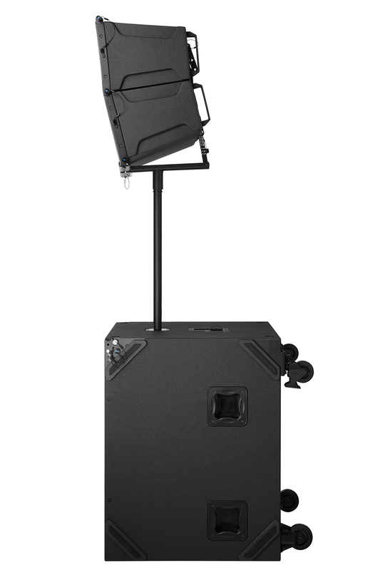 How to rig 2 speakers in line array style? Gearspace