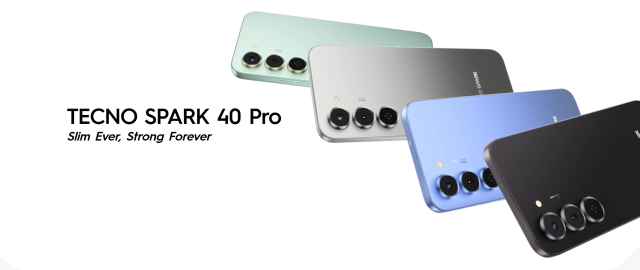 TECNO Spark 40 Pro Banner