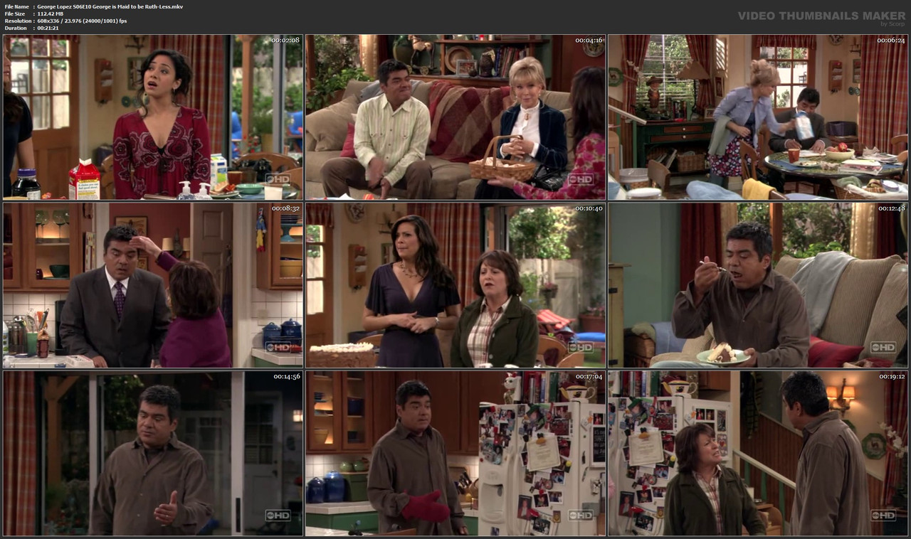 George Lopez S06E10 George is Maid to be Ruth-Less.mkv
