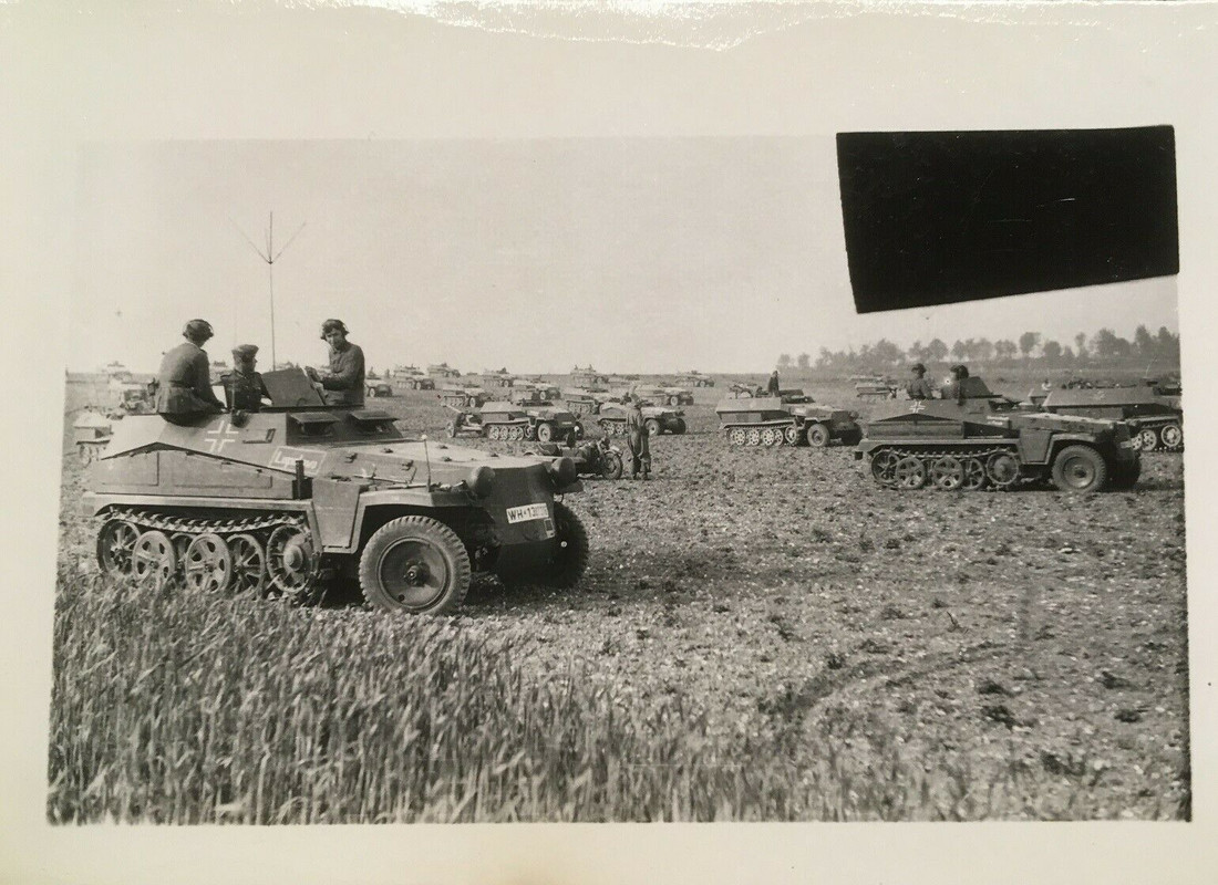 le. SPW - Panzer-Aufklärungs-Abteilung 26 - Amiens - Mai 1943