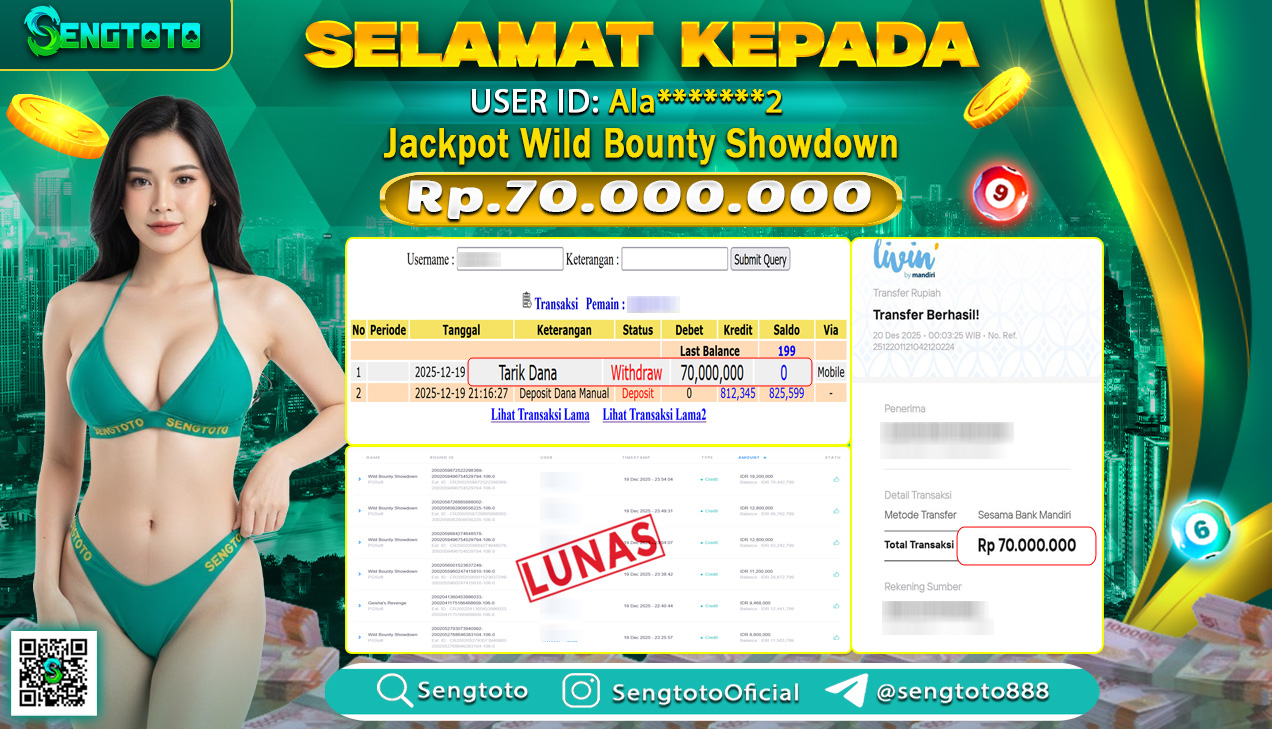 BUKTI PEMBAYARAN SLOT WILD BOUNTY SHOWDOWN