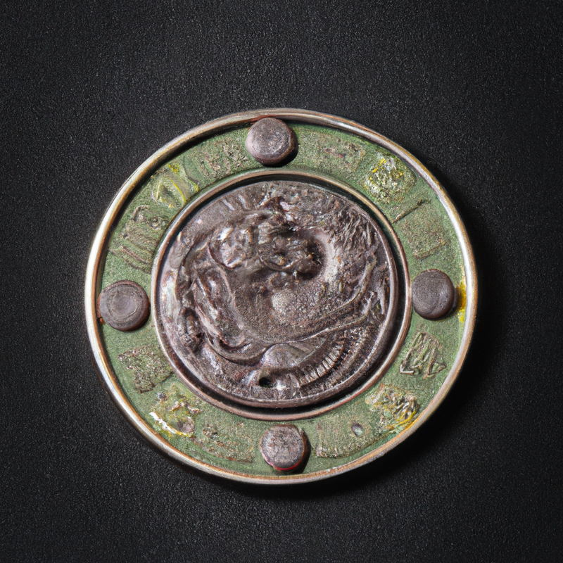 a modern chinese collector coin as a medal