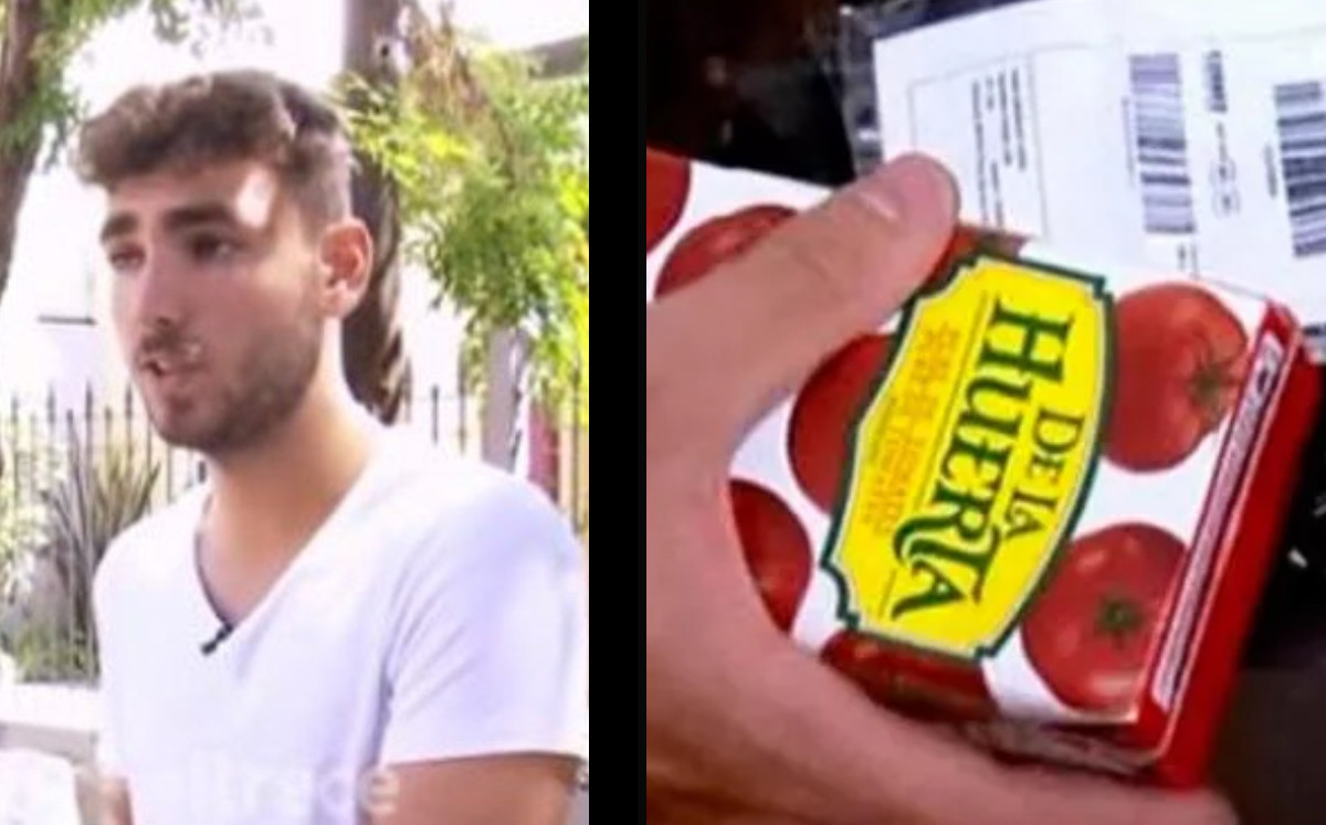 Estafa en internet: argentino pidió un iPhone pero le dieron un puré de tomate
