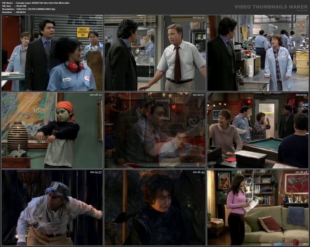 George Lopez S03E07 No One Gets Out Alive.mkv