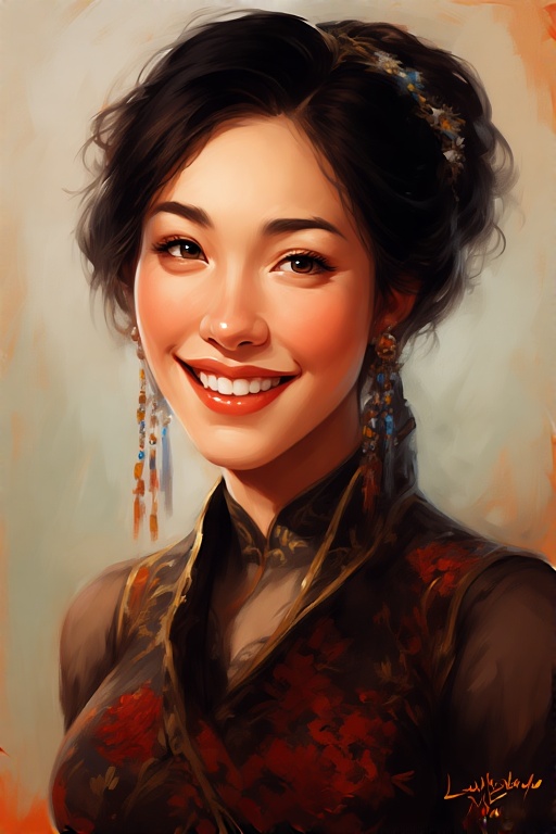 Oil-portrait-close-up-of-a-bea-23