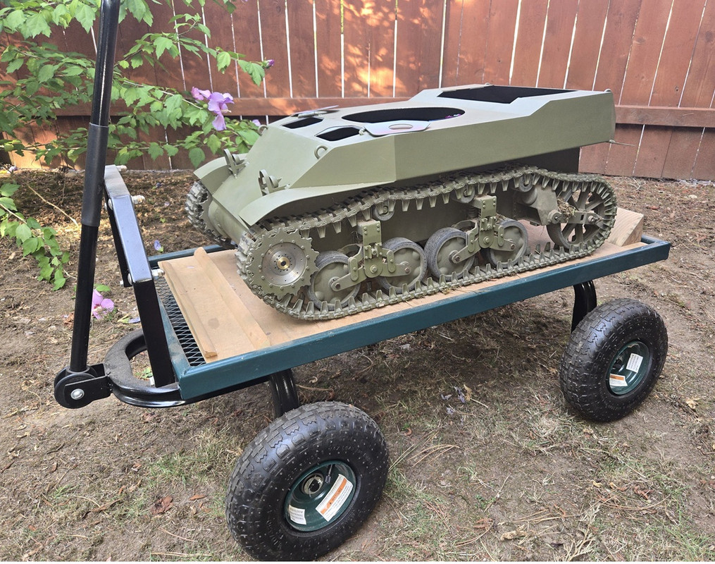 Tank rescue cart