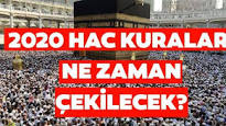 2020 Yılı Hac Kuraları ne zaman hangi tarihte çekilecek? İşte detaylar
