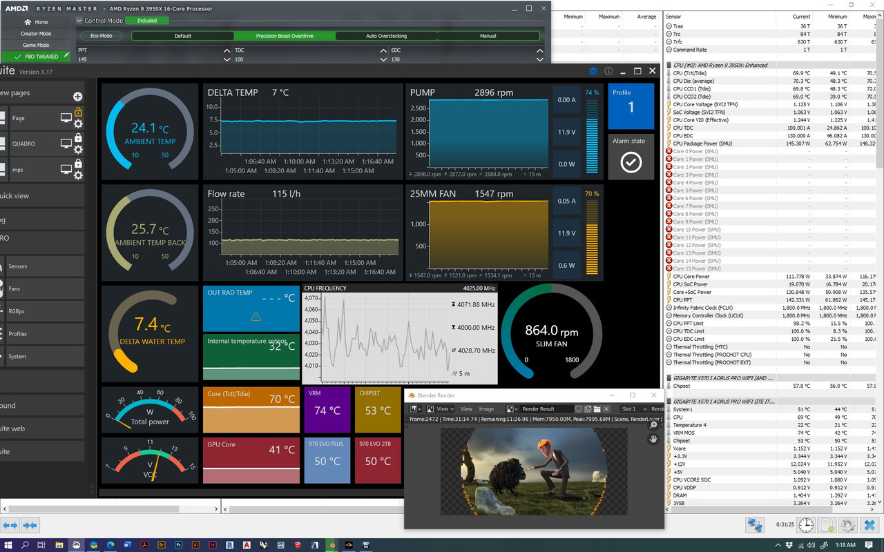 T1 TX240 PBO TWEAKED NOCTUA