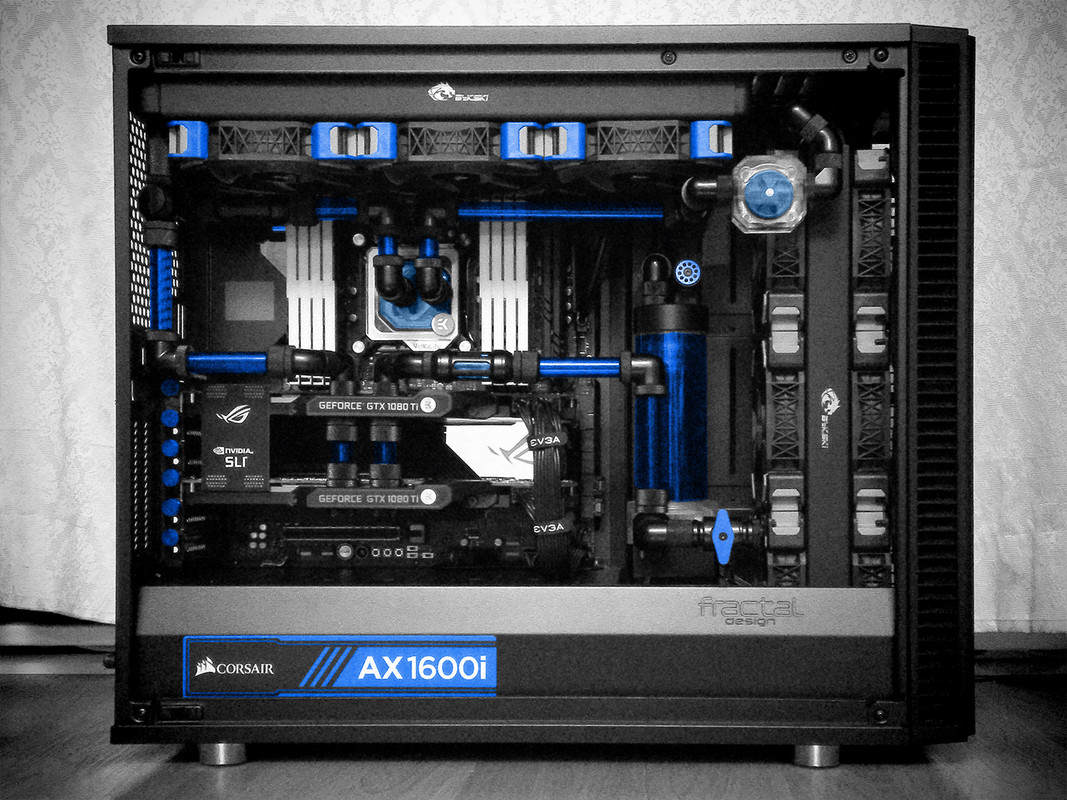 full loop water cooling