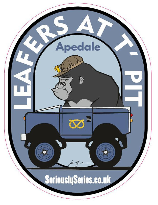 Leafers Oval Sticker 2019 V1