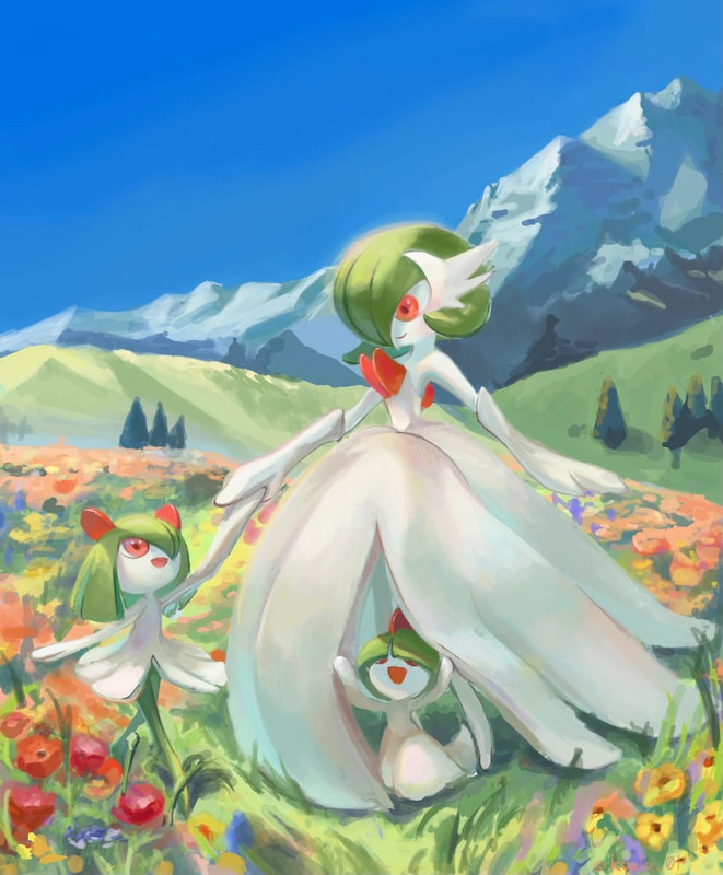 gardevoir-kirlia-mega-gardevoir-and-ralt