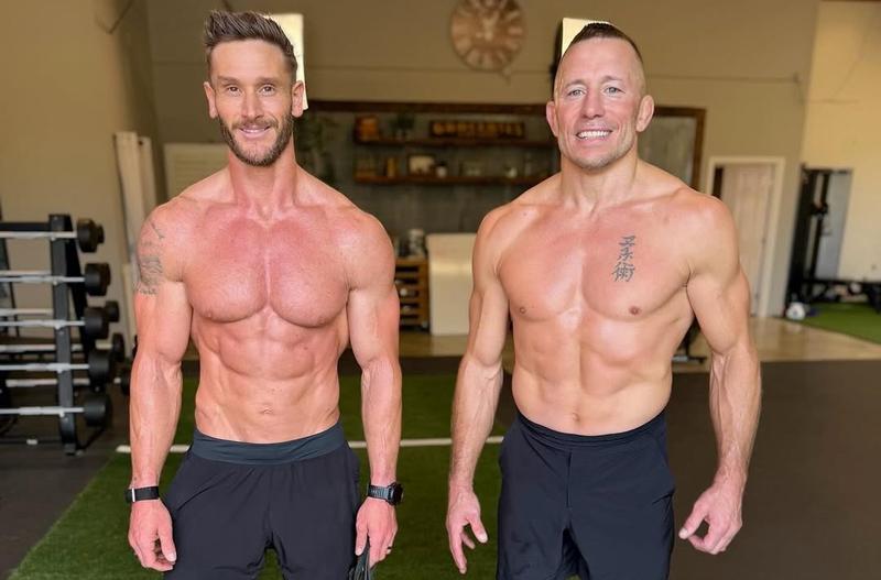 Жорж Сен-Пиер е в брутална форма на 44 години