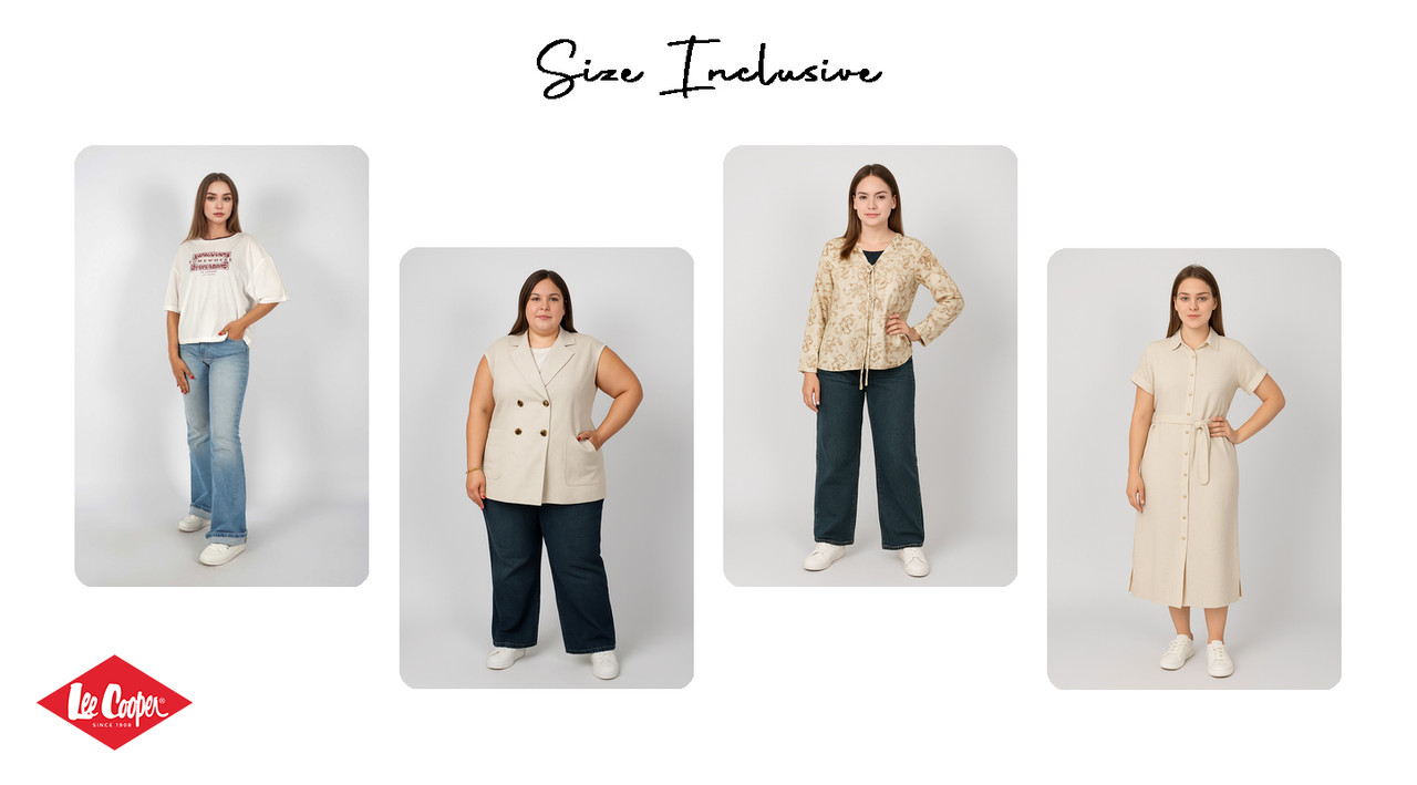 SIZE INCLUSIVE banner