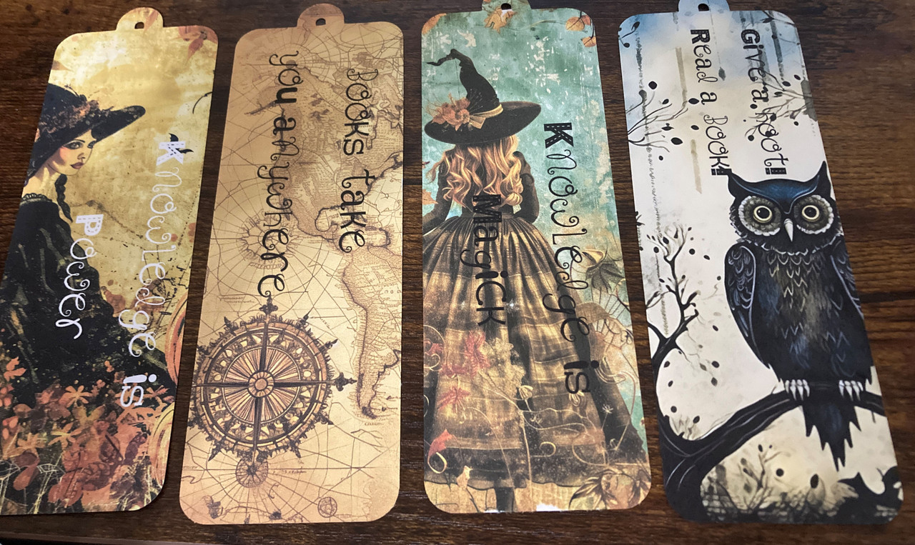 handcrafted bookmarks