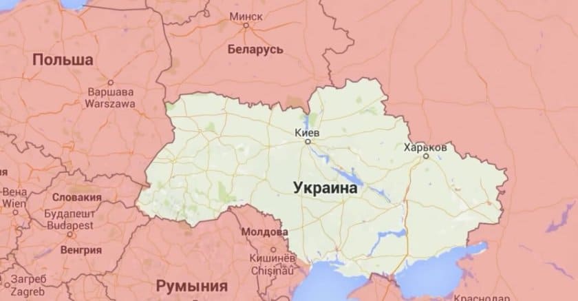 Украина на карте Украина на карте