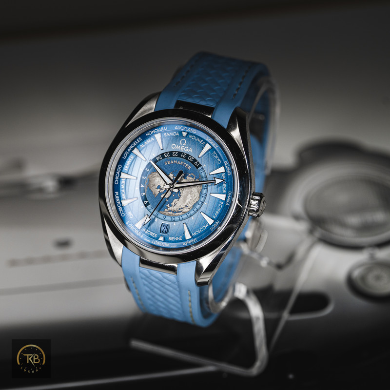 Omega Aquaterra WorldTimer Summer Blue - Image 7