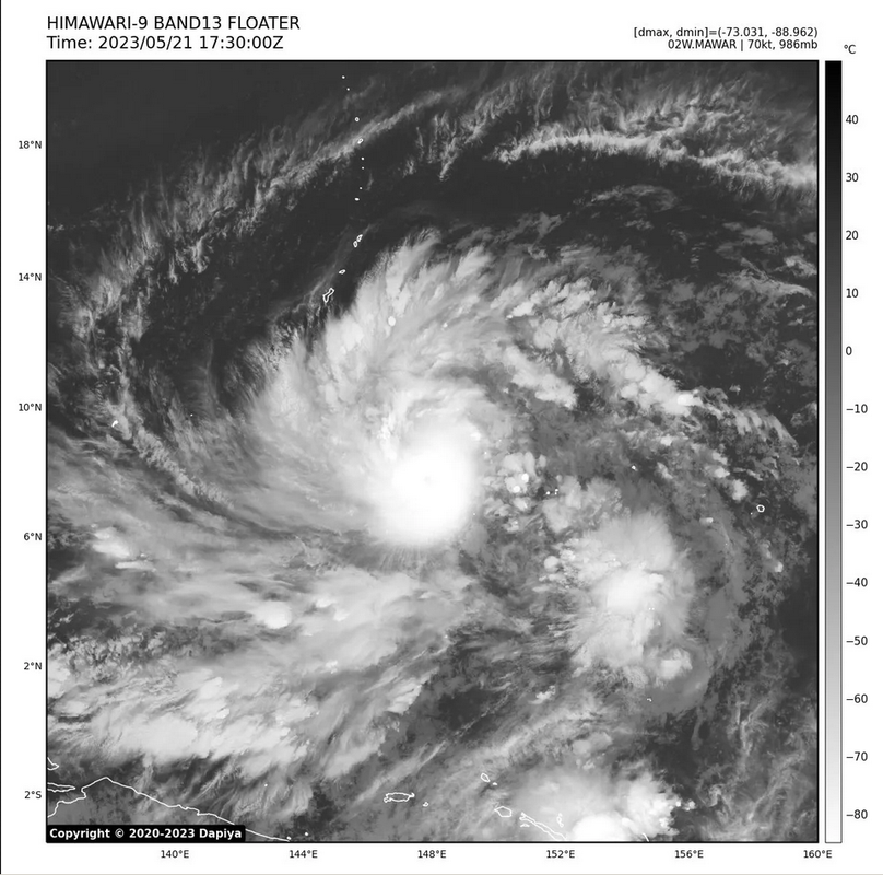 La isla Guam se prepara para un posible 