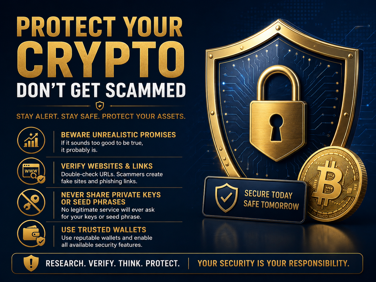 Fake crypto investment website promising guaranteed returns