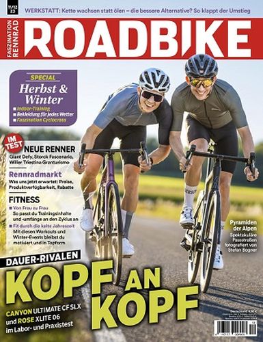 Cover: RoadBike Magazin November-Dezember No 11-12 2023