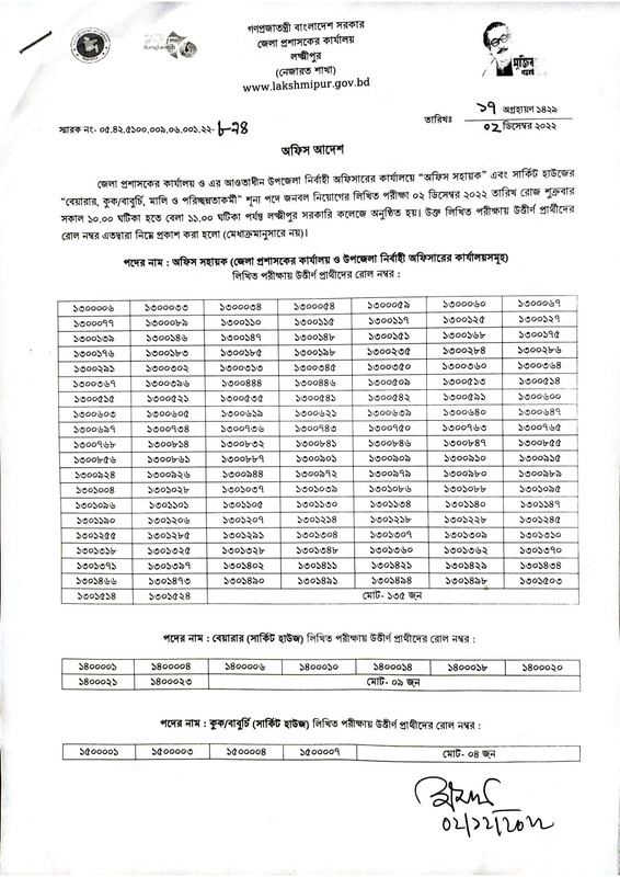Lakshmipur-DC-Office-Exam-Result-and-Viva-Schedule-2022-PDF-1