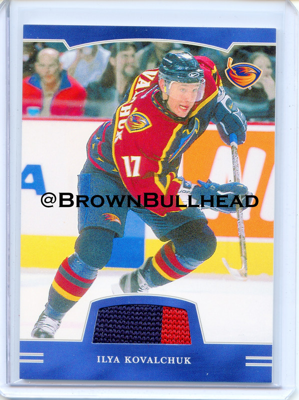 2002-03 BAP First Edition Jerseys #FE-134 [Ilya Kovalchuk] [Atlanta Thrashers] [~100] [swatch=blue p