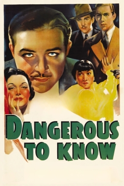 Dangerous to Know 1938 poster