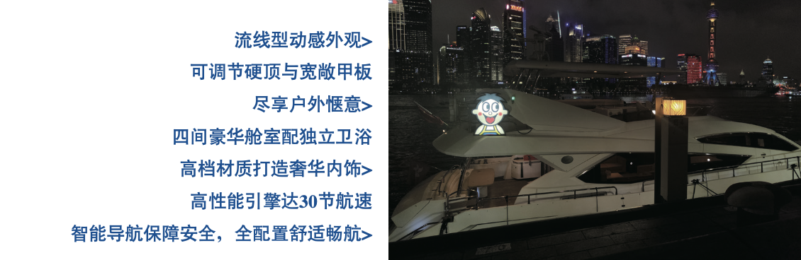游艇配置