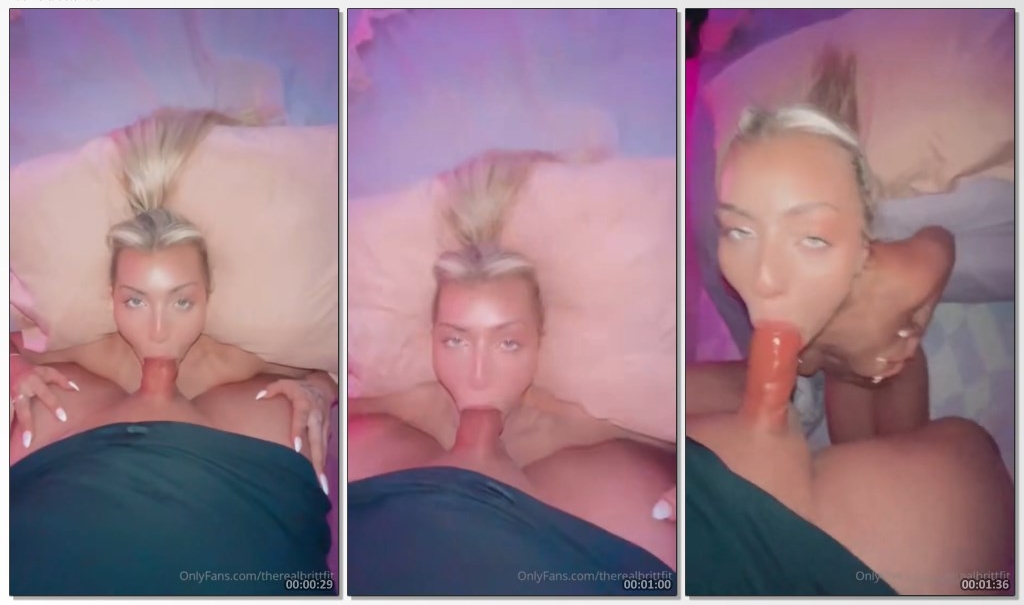 TheRealBrittFit POV Deepthroat Blowjob OnlyFans