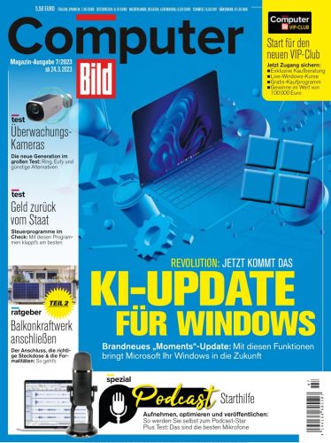 Cover: Computerbild Magazin No 07 vom 24  März 2023