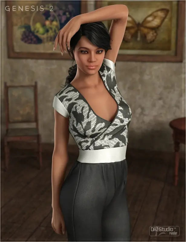 01 ashleigh jumpsuit textures daz3d