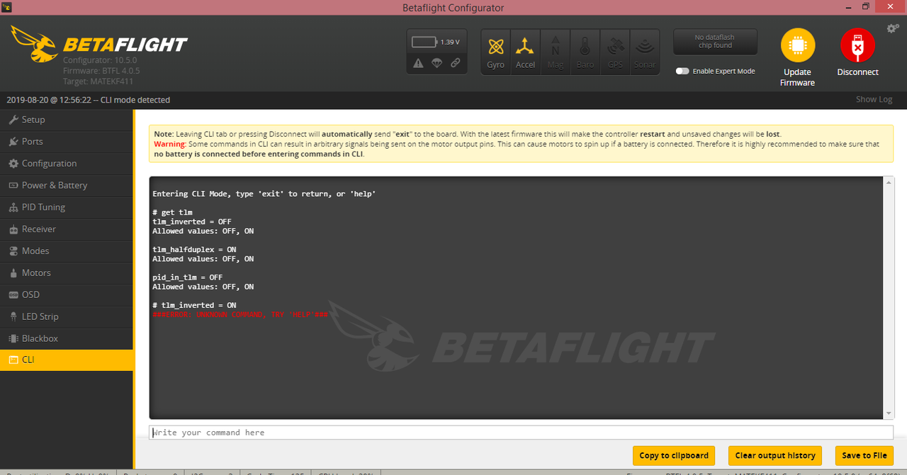 Telemetry Not Working 2