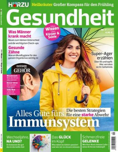 Cover: Hörzu Gesundheit Magazin No 01 2024