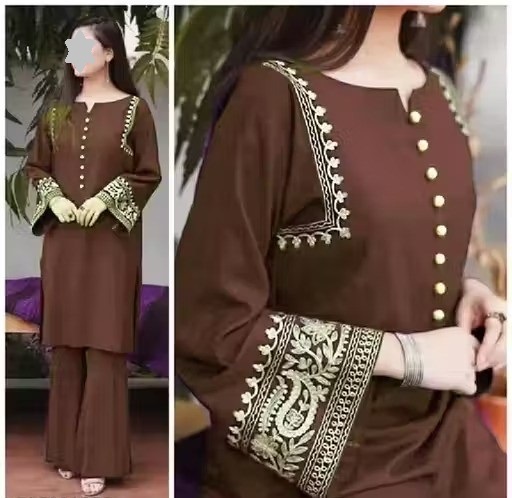 Embroidery Kurta Set Color 1 (KS175)